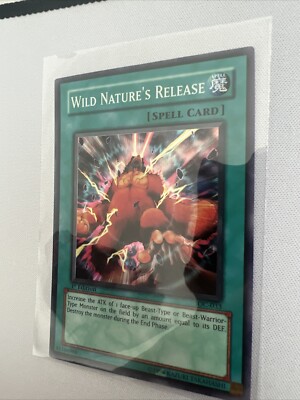 Yugioh Wild Natures Release IOC-033 Super 1st Edition-image
