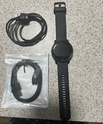 Garmin - Venu 2 GPS Smartwatch 45mm Fiber - Reinforced Polymer Slate/Black-image