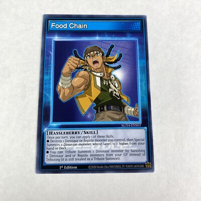 Yugioh Food Chain SGX4-ENS03 Common 1st Edition Speed Duel Midterm Destruction-image