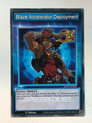 Yu-Gi-Oh! Speed Duel GX: Duel Academy Blaze Accelerator Deployment SGX1-ENS08-image