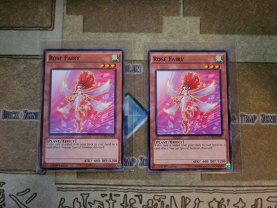 YUGIOH 2X ROSE FAIRY LC5D-EN091 COMMON 1ST EDITION NM-image