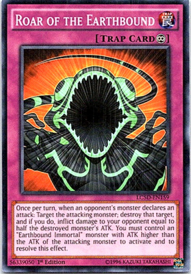 Roar Of The Earthbound LC5D-EN159 Yu-Gi-Oh! Light Play 1st Edition-image