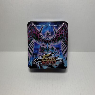 Konami 5D's Yu-Gi-Oh! TCG Earthbound Immortals 2009 Collectors Tin Only - Empty-image