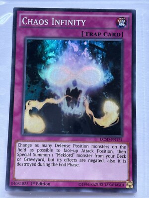 Yu-Gi-Oh Chaos Infinity LC5D-EN174 Super Rare 1st Edition NM-image