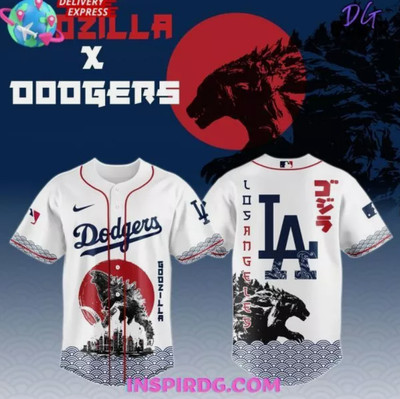 Godzilla X Losangeles Japan Edition 2025 Baseball JerSey-image