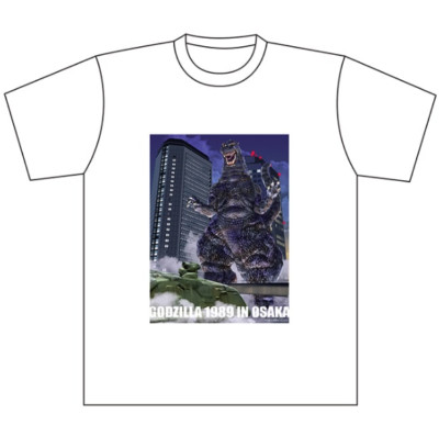 TOHO Monster T-shirt Godzilla 1989 Osaka TOHO Godzilla Store Japanese Monster-image