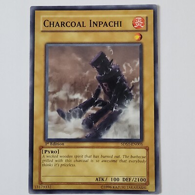 Charcoal Inpachi - 5DS1-EN005 - LP - Common - 1st ed - Yugioh-image