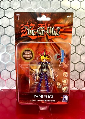 2023 PhatMojo - Official Yu-Gi-Oh! 4 in Figure: YAMI YUGI (w/ Exclusive Card)-image