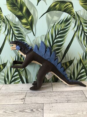 Vintage Godzilla Standing Plush from 1998 Film- Plastic Head And Soft Body-image