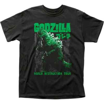 Godzilla World Destruction Tour Tee Shirt Brand New!!-image