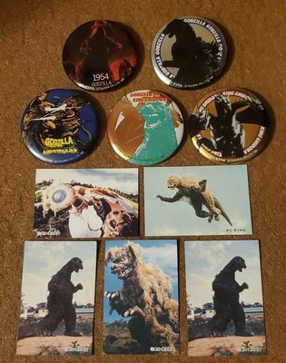 Godzilla Eraser Can Badge Candy Toys Cannot Be Sold Individually-image