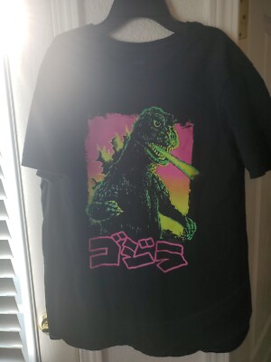 Godzilla GODZILLA used clothes TOHO Movie Movie T -shirt Large L-image