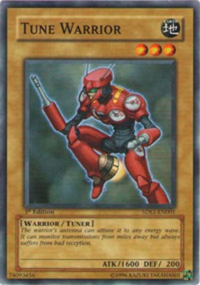 Tune Warrior - 5DS1-EN001 - Common - Unlimited Edition Lightly Played 5D's Start-image