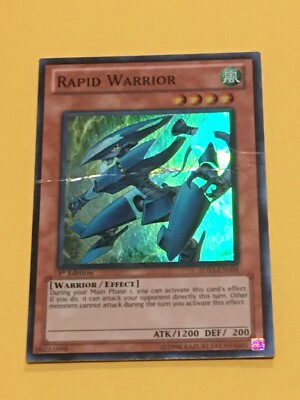 Rapid Warrior - 5DS3-EN004 - Super Rare - 1st Edition - Near Mint-image