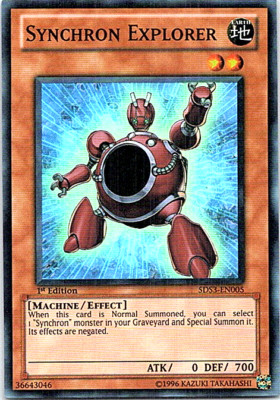 Synchron Explorer 5DS3-EN005 Yu-Gi-Oh! Light Play 1st Edition-image