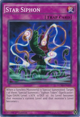Star Siphon - LC5D-EN109 - Common - 1st Edition Near Mint Legendary Collection 5-image