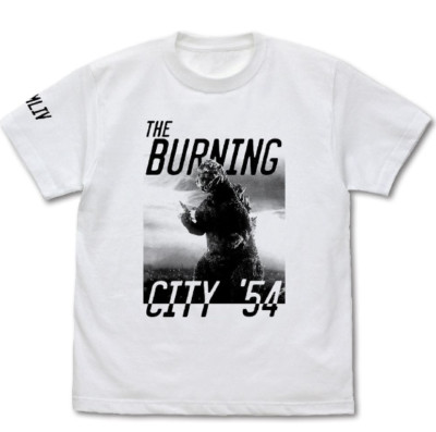 Godzilla’54 T-shirt/WHITE TOHO Godzilla Store Japanese Character Monster Kaiju-image
