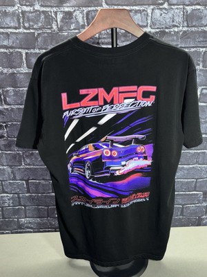 LZMFG Nissan Skyline GT-R JDM Graphic Shirt Size Large New W/O Tags-image