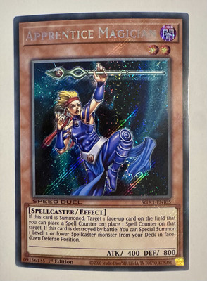 Yu-Gi-Oh! TCG Apprentice Magician 1st Speed Duel GX SGX1-ENI05 Secret Rare NM/M-image