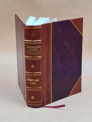 Catalogue Des Chartes Du Sceau De L'Audience / Par Hubert Nelis. [Leather Bound]-image