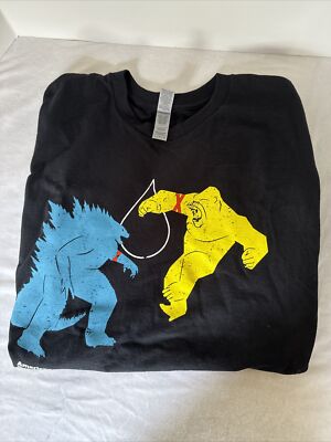 American Red Cross GODZILLA x KONG Movie The New Empire T-Shirt Large New-image
