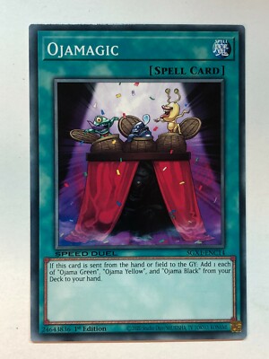 Yu-Gi-Oh! Speed Duel GX: Duel Academy Ojamagic SGX1-ENC14 NM/M-image