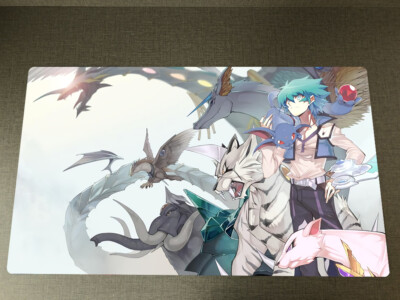 WVICM Gx Playmat Crystal Beast TCG CCG Pad Trading Card Game Mat Mousepad & Bag-image