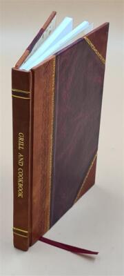 Grill And Waffle Cookbook, By Helen S. Hovey And Roslyn W. Chide [Leather Bound]-image