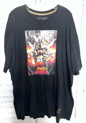 Nike Men's Godzilla Vs. Charles Barkley Circa '92 Air Force Max Tee Shirt SZ XXL-image