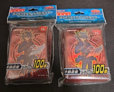 Yu-Gi-Oh 5Ds Yusei Fudo Official Konami 2 set (100pcs×2) Sleeves-image