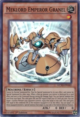 Meklord Emperor Granel - LC5D-EN162 - Super Rare - 1st Edition Near Mint Legenda-image