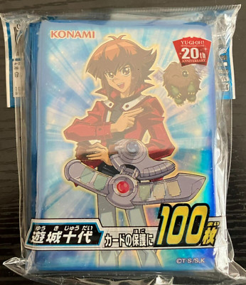 Yu-Gi-Oh GX Jaden Yuki Official Konami Sleeves 100-image