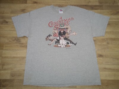 Vintage 2000's American Movie A Christmas Story Promo Film T Shirt Jean Shepherd-image