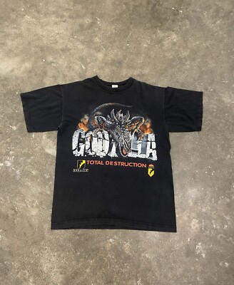 Vintage 90s Godzilla Movie Promo Tee, Size Medium-image