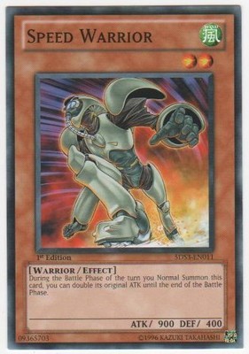Speed Warrior - 5DS3-EN011 - Common - 1st Edition - Moderately Played-image