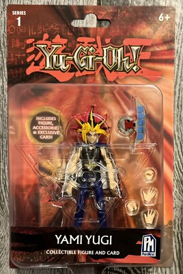 2023 PhatMojo Official Yu-Gi-Oh! 4 in Figure: YAMI YUGI (w/ Exclusive Card) New-image