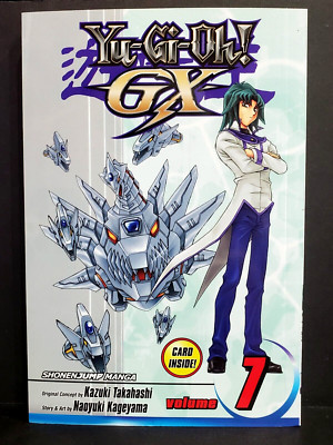 YuGiOh 5D's Volume 7 Shonen Jump Manga  New Sealed Card Included-image