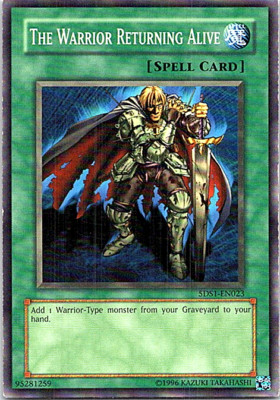 The Warrior Returning Alive 5DS1-EN023 Yu-Gi-Oh! Light Play Unlimited-image