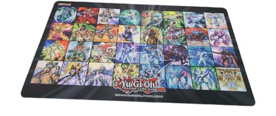 Yugioh Elemental Hero GX rubber PLAYMAT Great Condition-image