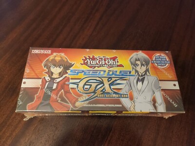 Yugioh TCG Speed Duel GX Duel Academy Box Konami 8 Decks New & Factory Sealed!-image