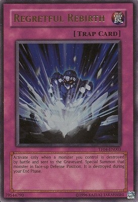 Regretful Rebirth - TF04-EN003 - Ultra Rare - Limited Edition Lightly Played 5D'-image