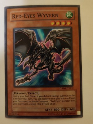 Red-Eyes Wyvern GX06-EN002 Yu-Gi-Oh! GX Tag Force Promotional Cards Limited...-image