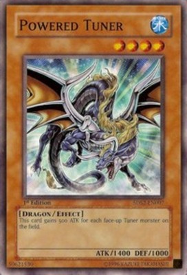 Powered Tuner - 5DS2-EN007 - Common - 1st Edition Moderately Played 5D's Starter-image