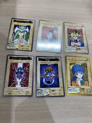 Yu-Gi-Oh BANDAI Card  Lot of 6 Yugi Anzu etc no.174-image