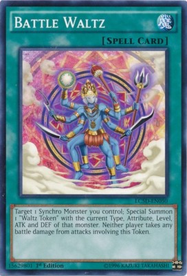 Battle Waltz - LC5D-EN050 - Common - 1st Edition - Moderately Played-image