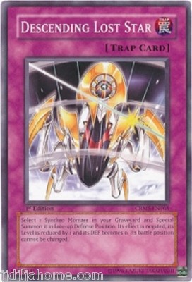CRMS EN065 1ST ED 3X DESCENDING LOST STAR COMMON-image