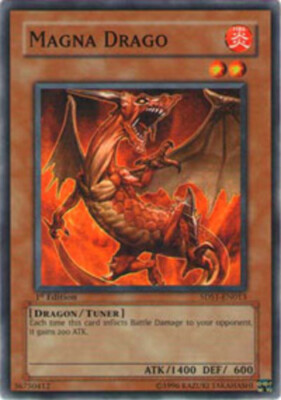 Magna Drago - 5DS1-EN013 - Common - 1st Edition x1 - Moderately Played-image