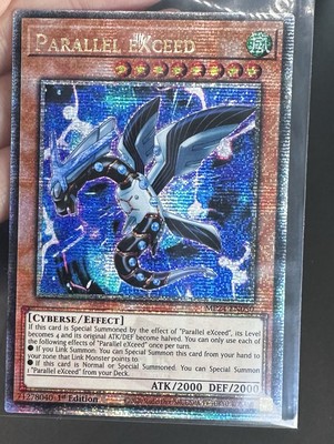 MP24-EN050 Parallel eXceed Quarter Century Secret Rare Card  1st Edition-image