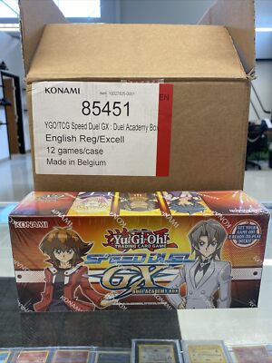 Yugioh TCG Speed Duel GX Duel Academy Box Konami 8 Decks-image