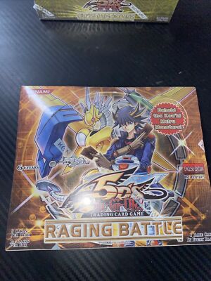 Yugioh 5Ds Raging Battle Booster Box Factory Sealed 1st Edition-image
